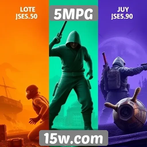 Comparativo de jogos na plataforma 5MPG