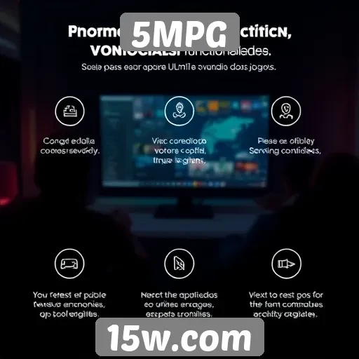 Análise das principais funcionalidades de 5MPG